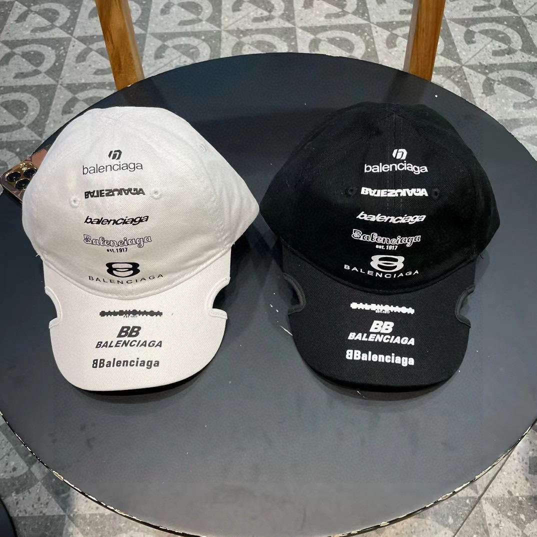 🧢巴黎世家Balenciaga🧢刺绣原单棒球帽♥️质量非常棒👍休闲时尚🌼百搭款♥️男女同款！