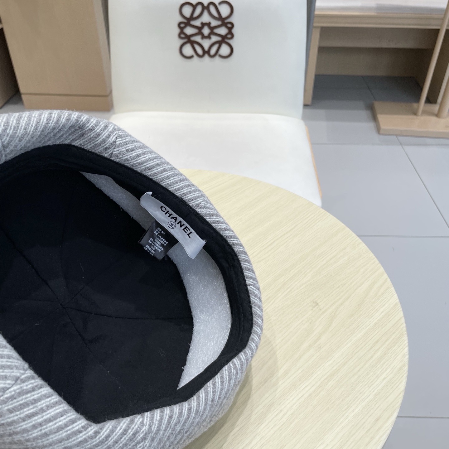  Chanel香奈儿秋冬保暖纹理显瘦减龄毛呢贝雷帽子女网红小众休闲百搭时尚画家帽