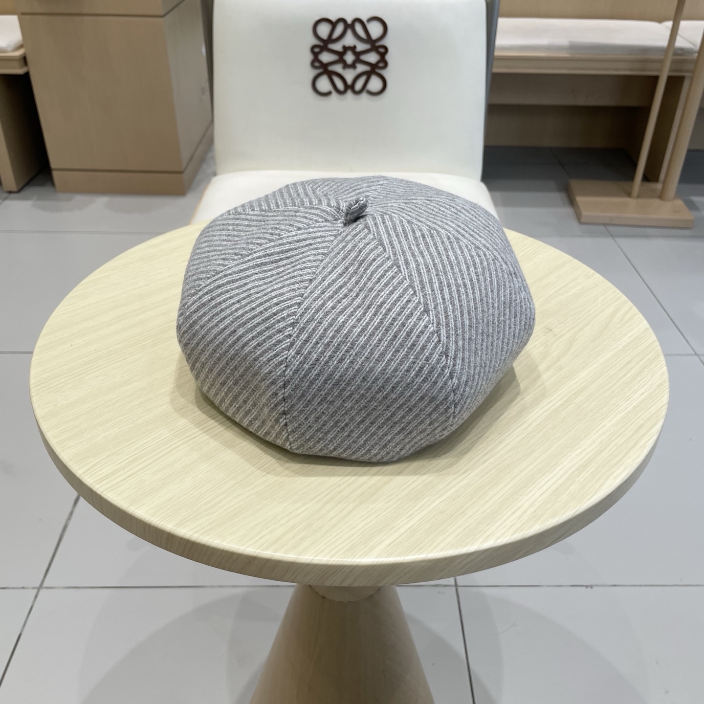  Chanel香奈儿秋冬保暖纹理显瘦减龄毛呢贝雷帽子女网红小众休闲百搭时尚画家帽