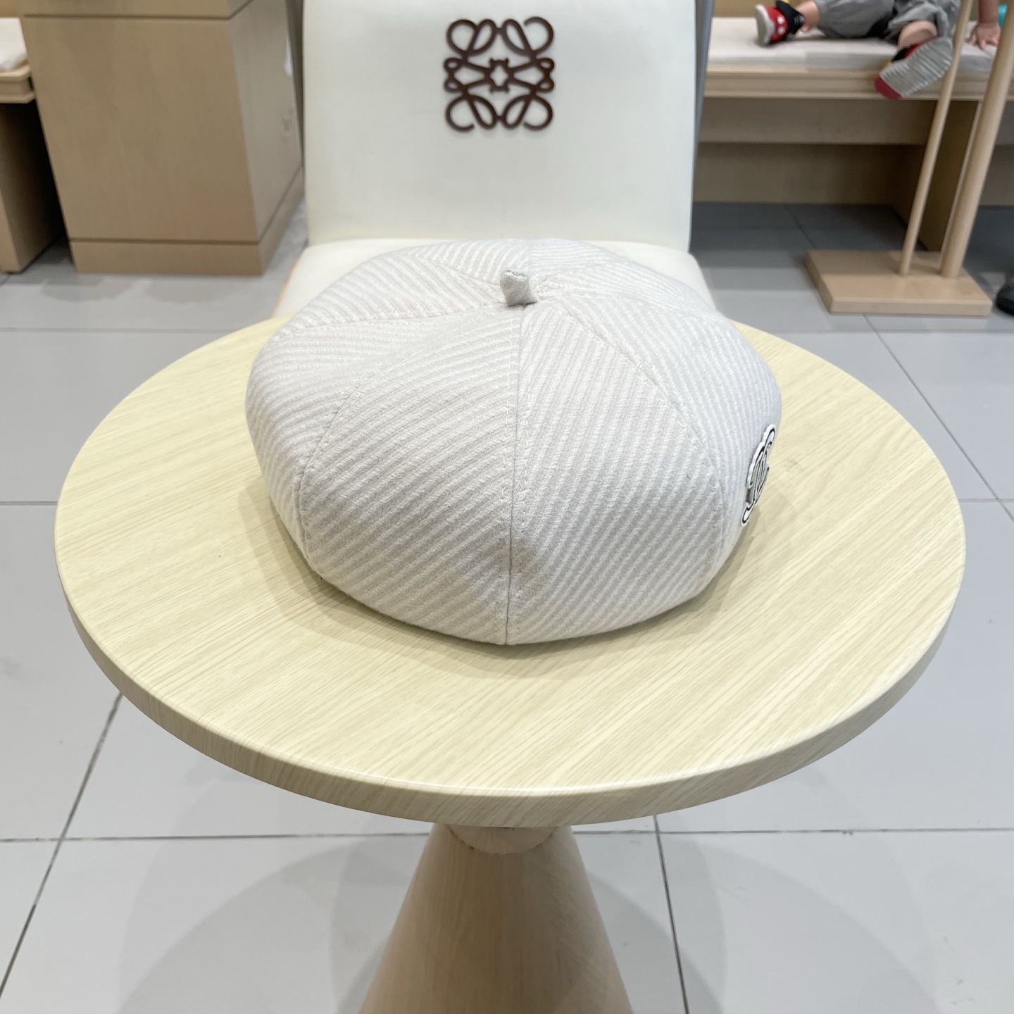  Chanel香奈儿秋冬保暖纹理显瘦减龄毛呢贝雷帽子女网红小众休闲百搭时尚画家帽