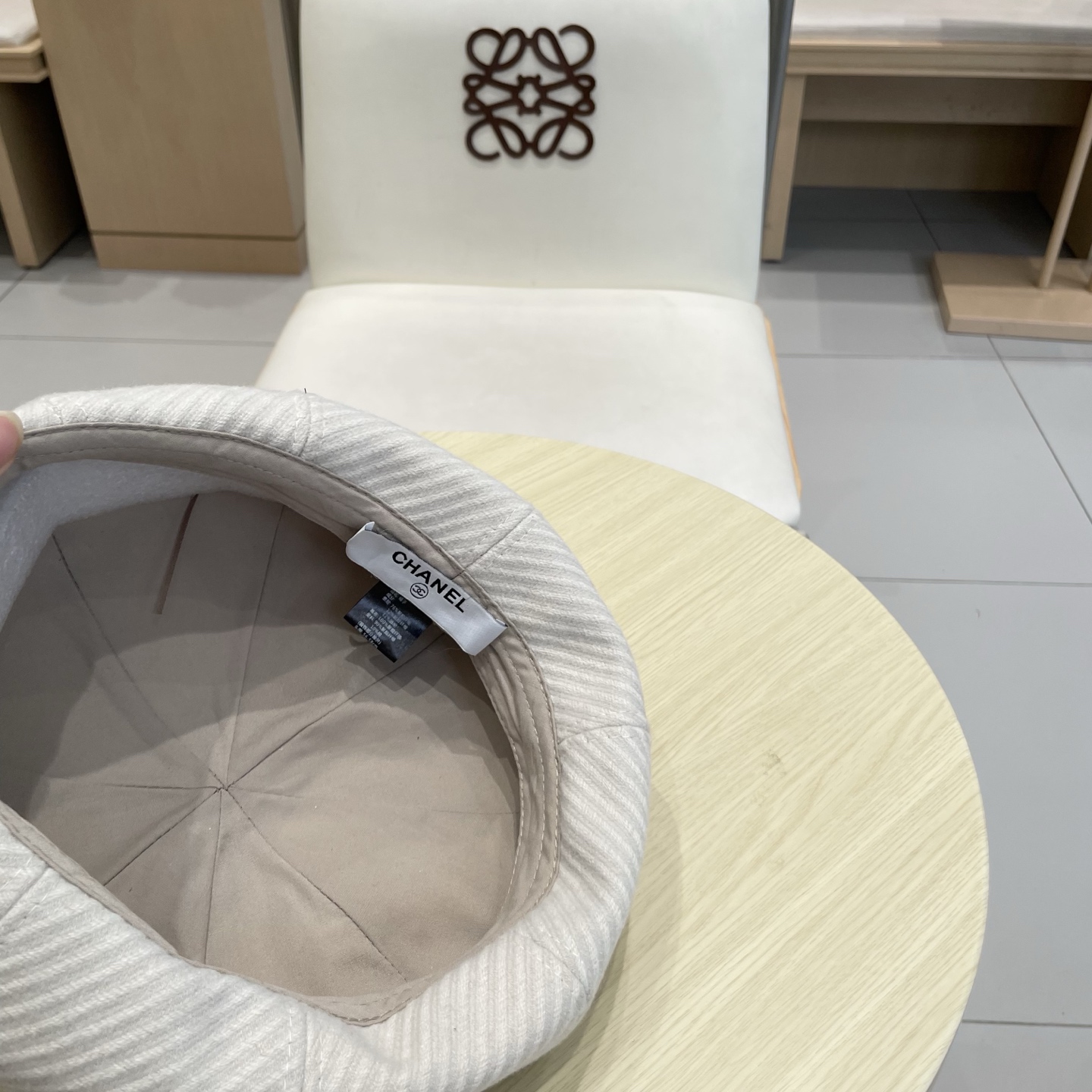  Chanel香奈儿秋冬保暖纹理显瘦减龄毛呢贝雷帽子女网红小众休闲百搭时尚画家帽