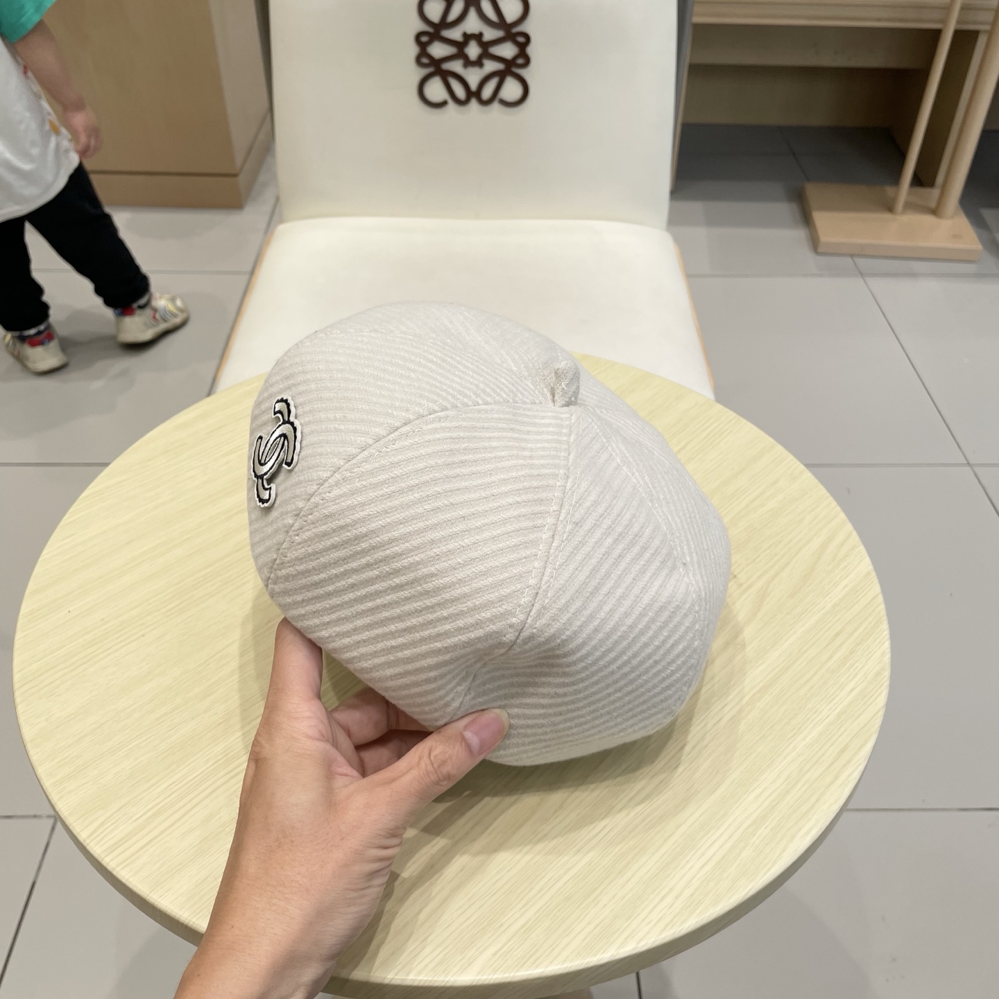  Chanel香奈儿秋冬保暖纹理显瘦减龄毛呢贝雷帽子女网红小众休闲百搭时尚画家帽