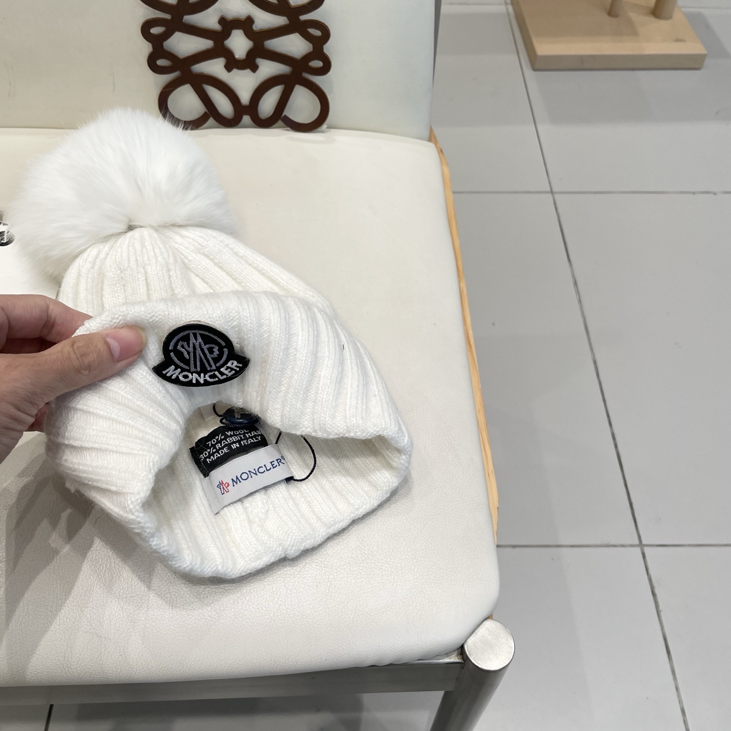  蒙口。【羊毛单帽-带狐狸毛球】客供小羊毛！珍贵典藏的灵魂帽子！客供色纱.每个颜色都非常好看！经典！手感