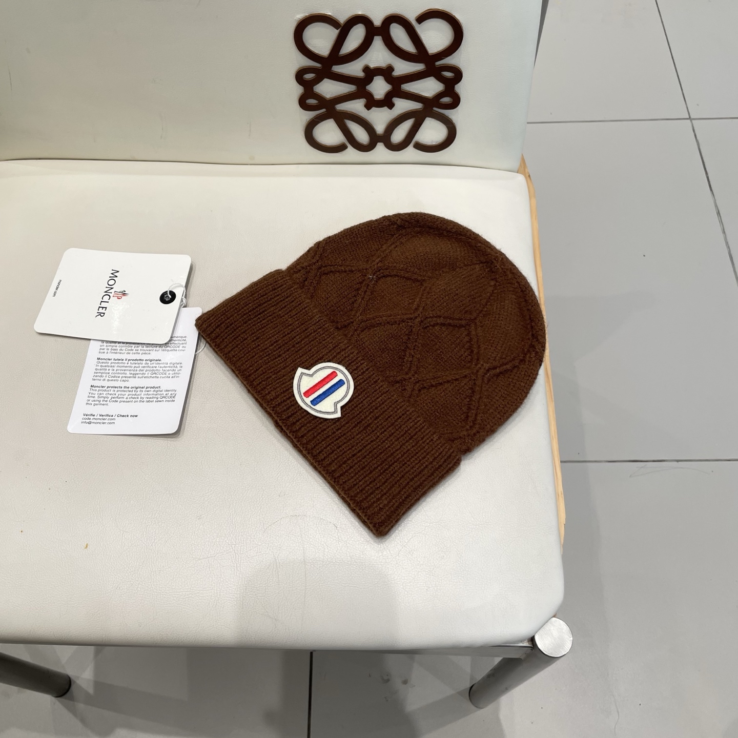  蒙口Moncler盟可睐💥官网经典针织帽，原单复刻.非常柔软亲肤，弹性很好💓有质感又非常百搭的款式~保