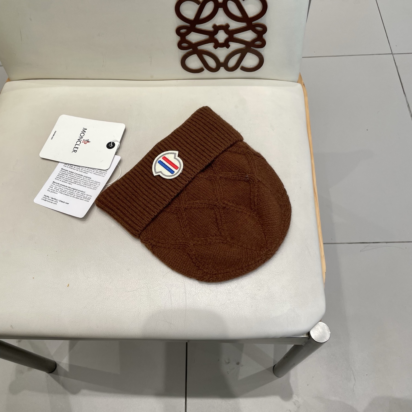  蒙口Moncler盟可睐💥官网经典针织帽，原单复刻.非常柔软亲肤，弹性很好💓有质感又非常百搭的款式~保