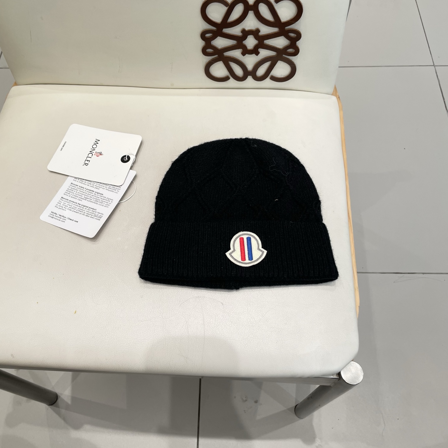  蒙口Moncler盟可睐💥官网经典针织帽，原单复刻.非常柔软亲肤，弹性很好💓有质感又非常百搭的款式~保