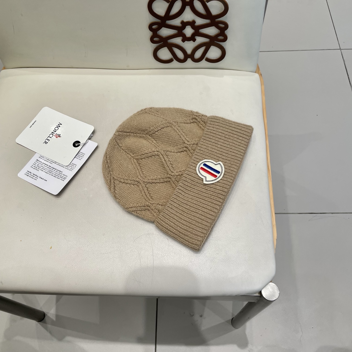  蒙口Moncler盟可睐💥官网经典针织帽，原单复刻.非常柔软亲肤，弹性很好💓有质感又非常百搭的款式~保