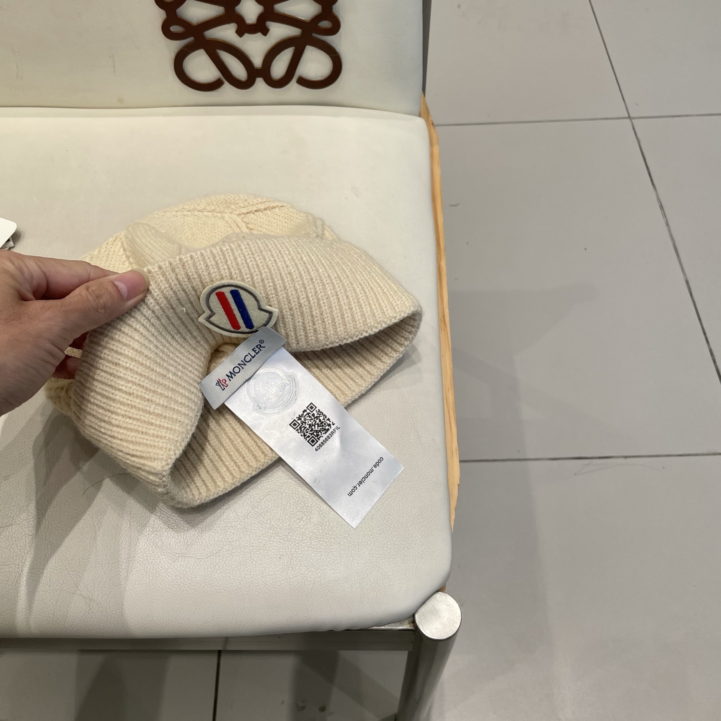  蒙口Moncler盟可睐💥官网经典针织帽，原单复刻.非常柔软亲肤，弹性很好💓有质感又非常百搭的款式~保