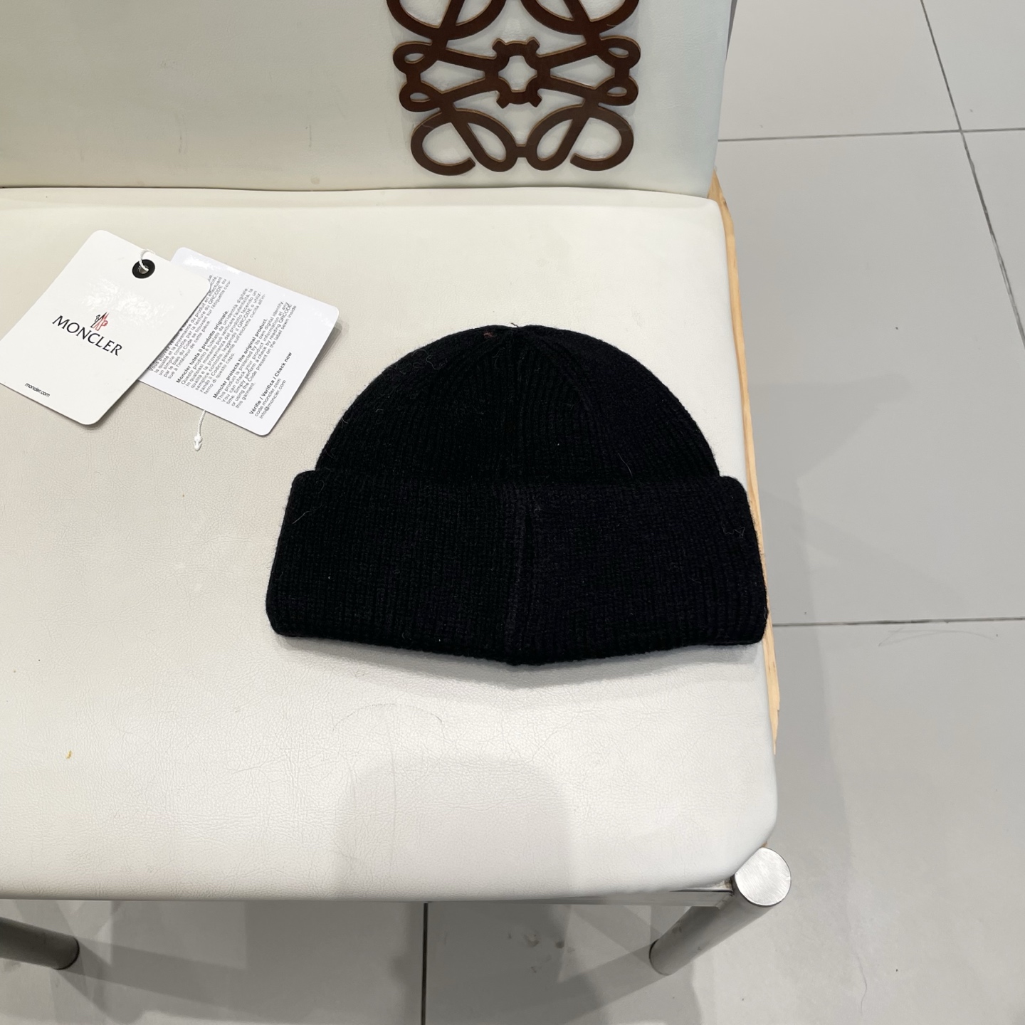  蒙口Moncler盟可睐💥官网经典针织帽，原单复刻.非常柔软亲肤，弹性很好💓有质感又非常百搭的款式~保