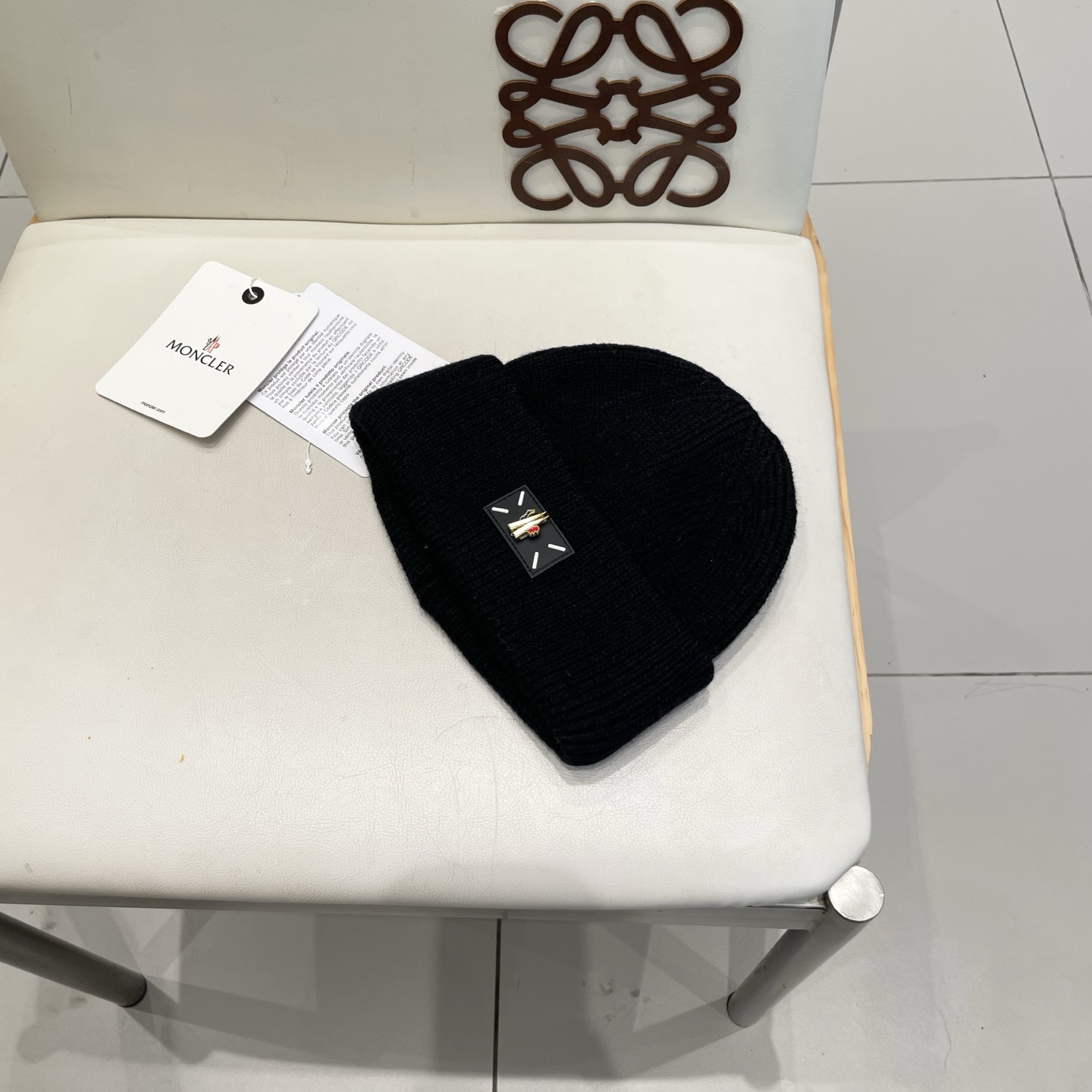  蒙口Moncler盟可睐💥官网经典针织帽，原单复刻.非常柔软亲肤，弹性很好💓有质感又非常百搭的款式~保