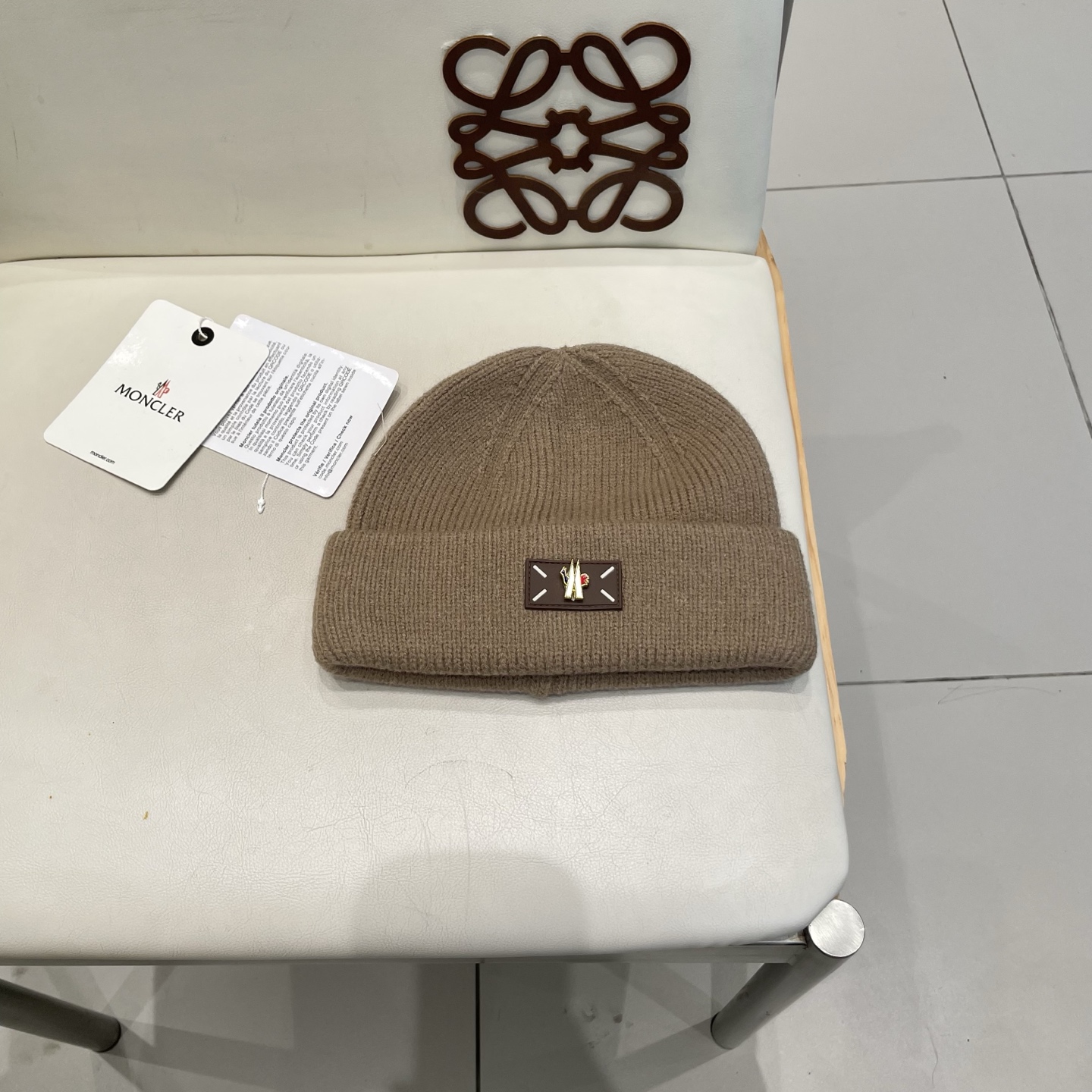  蒙口Moncler盟可睐💥官网经典针织帽，原单复刻.非常柔软亲肤，弹性很好💓有质感又非常百搭的款式~保