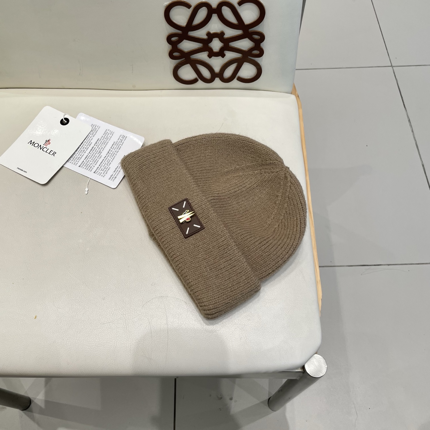  蒙口Moncler盟可睐💥官网经典针织帽，原单复刻.非常柔软亲肤，弹性很好💓有质感又非常百搭的款式~保