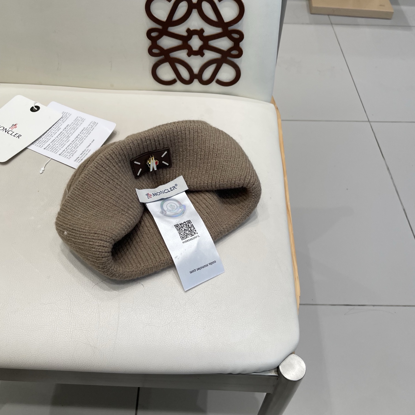  蒙口Moncler盟可睐💥官网经典针织帽，原单复刻.非常柔软亲肤，弹性很好💓有质感又非常百搭的款式~保