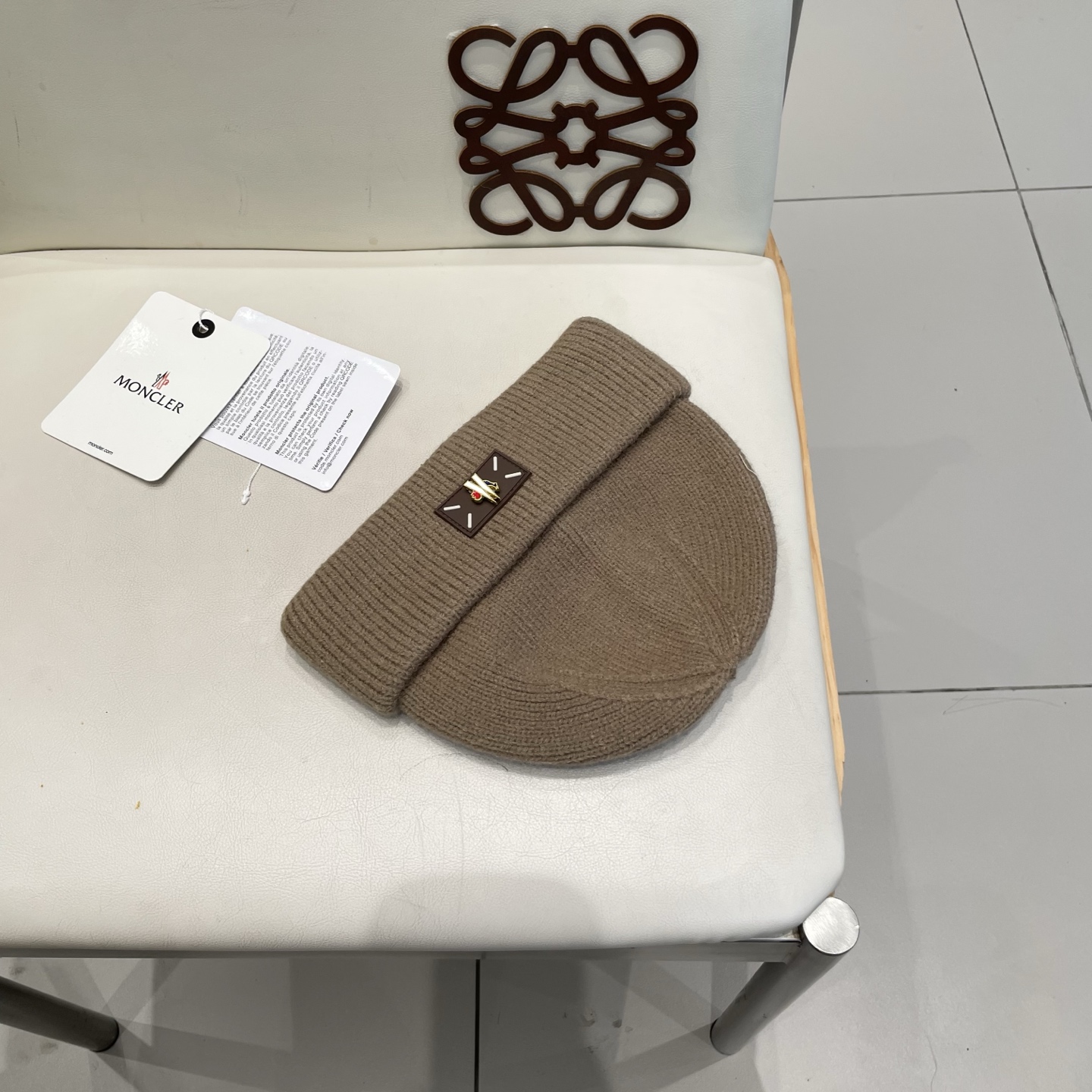  蒙口Moncler盟可睐💥官网经典针织帽，原单复刻.非常柔软亲肤，弹性很好💓有质感又非常百搭的款式~保