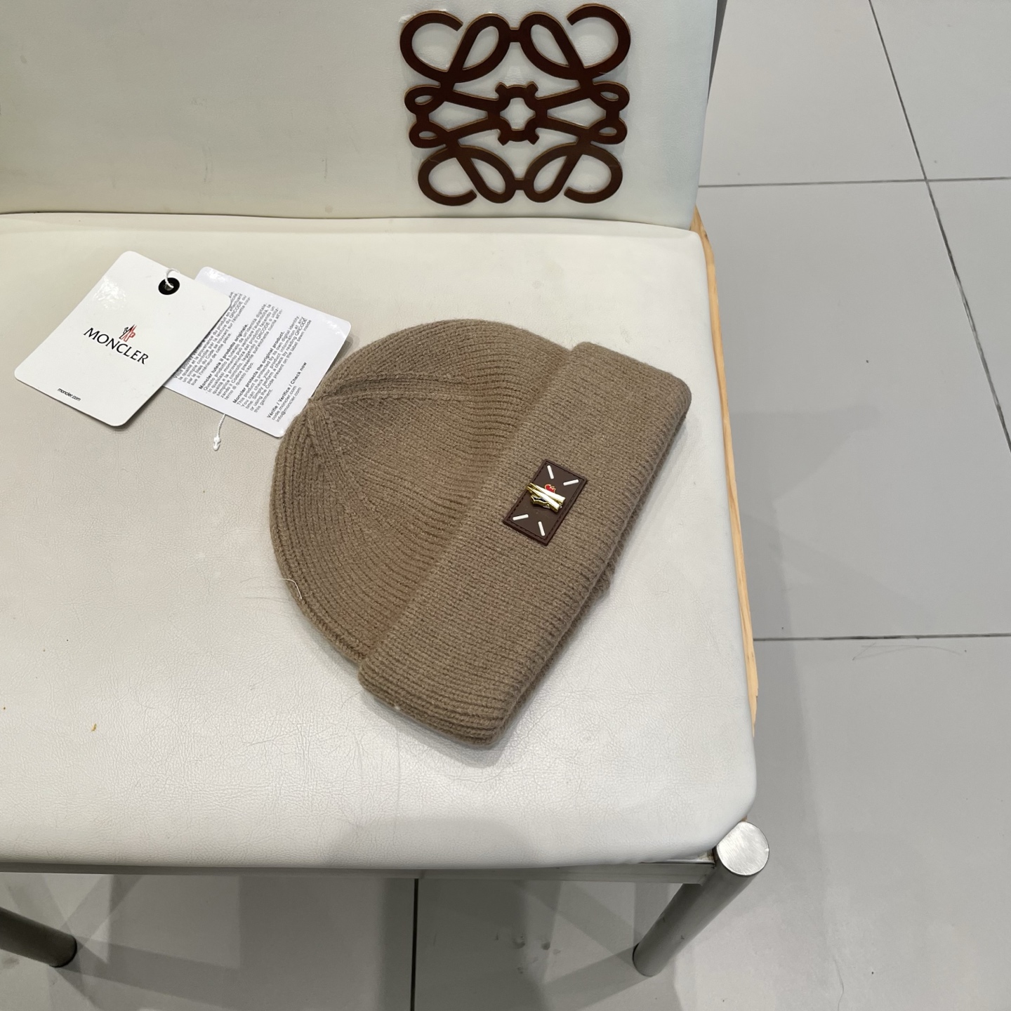  蒙口Moncler盟可睐💥官网经典针织帽，原单复刻.非常柔软亲肤，弹性很好💓有质感又非常百搭的款式~保