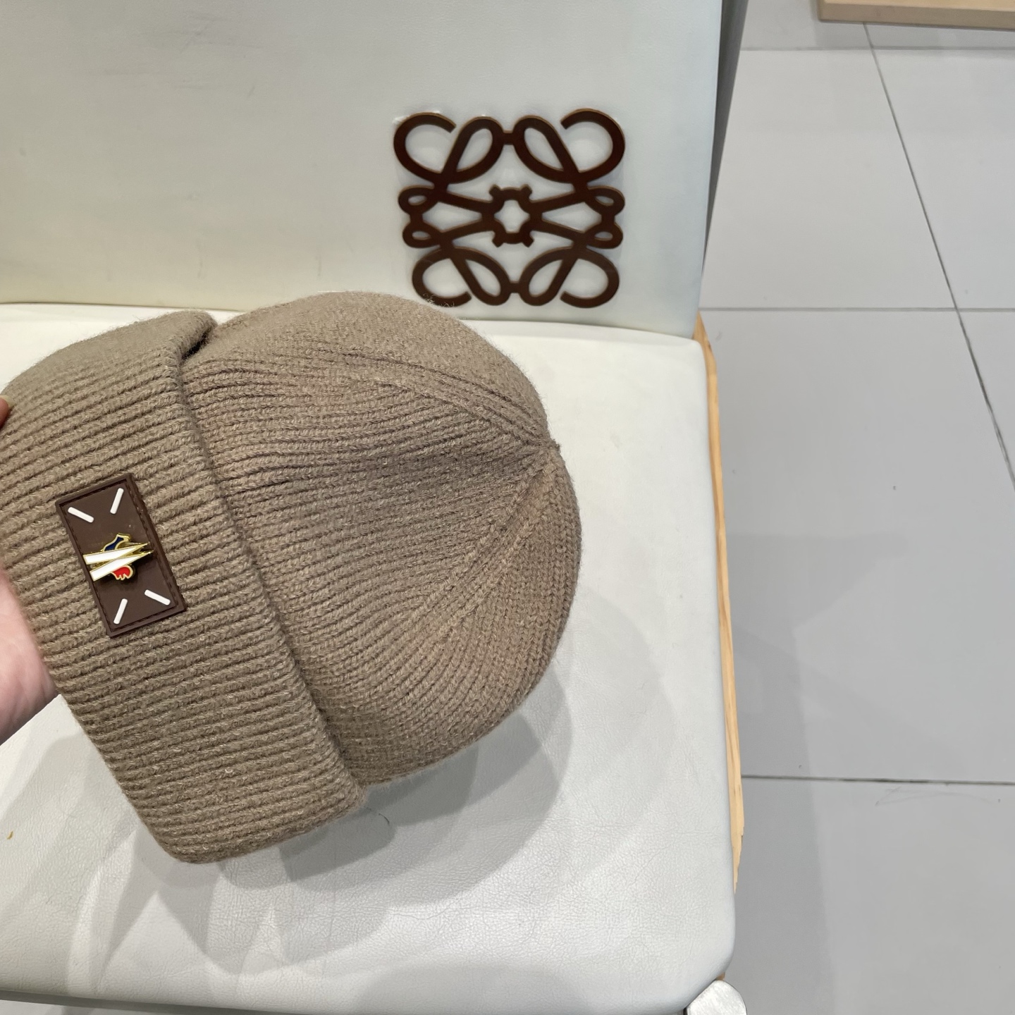  蒙口Moncler盟可睐💥官网经典针织帽，原单复刻.非常柔软亲肤，弹性很好💓有质感又非常百搭的款式~保
