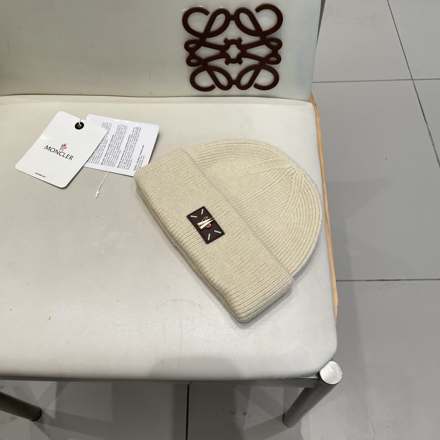  蒙口Moncler盟可睐💥官网经典针织帽，原单复刻.非常柔软亲肤，弹性很好💓有质感又非常百搭的款式~保