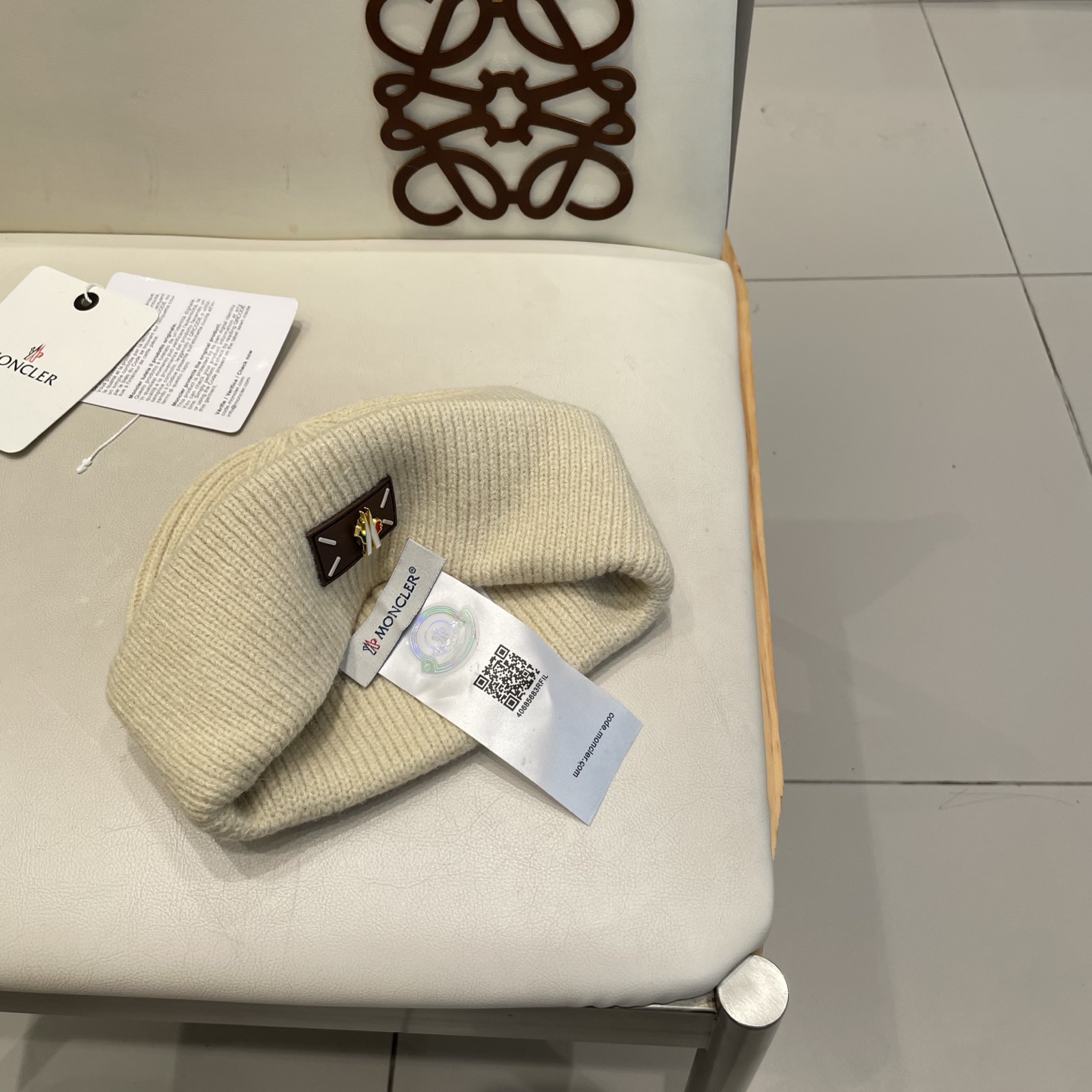  蒙口Moncler盟可睐💥官网经典针织帽，原单复刻.非常柔软亲肤，弹性很好💓有质感又非常百搭的款式~保