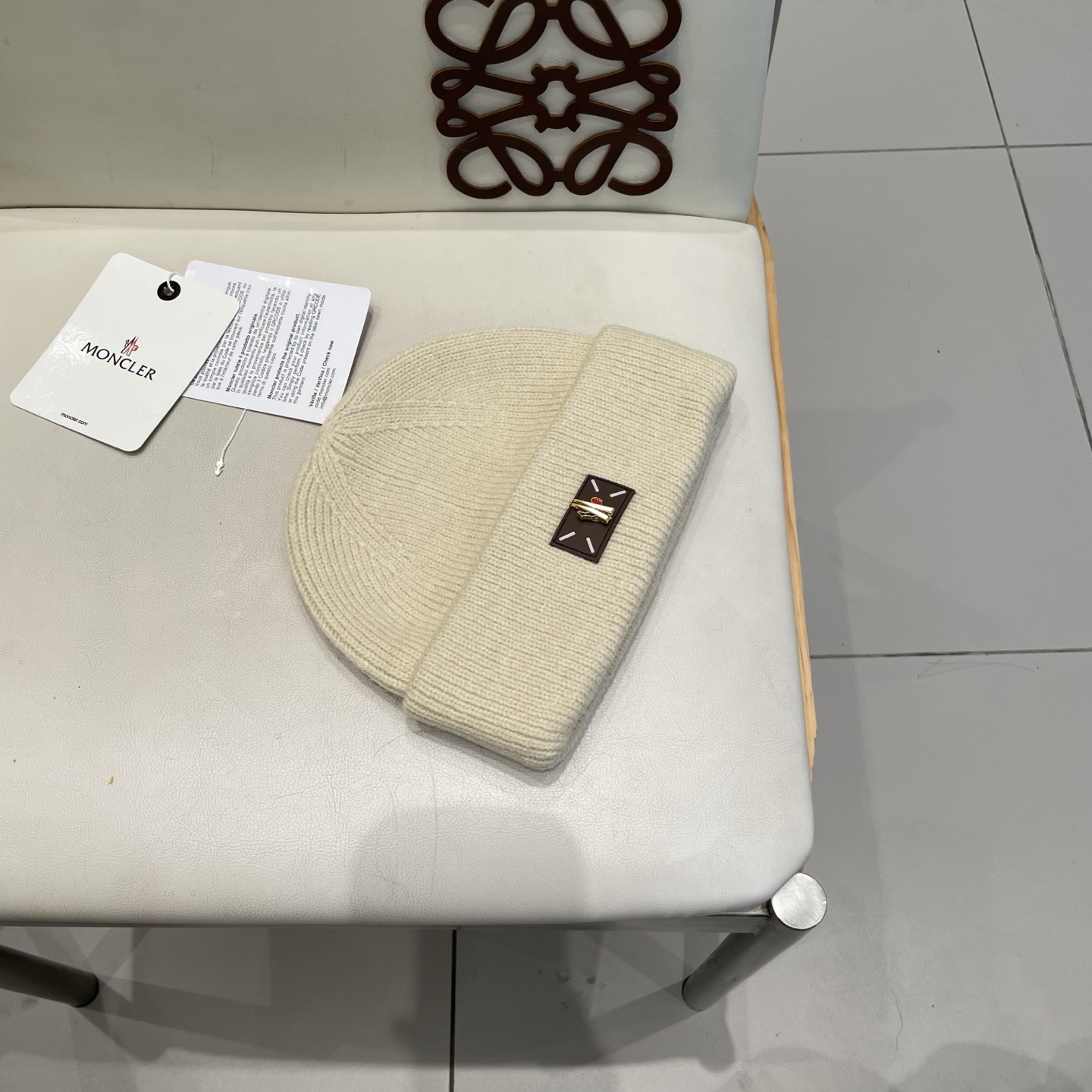  蒙口Moncler盟可睐💥官网经典针织帽，原单复刻.非常柔软亲肤，弹性很好💓有质感又非常百搭的款式~保