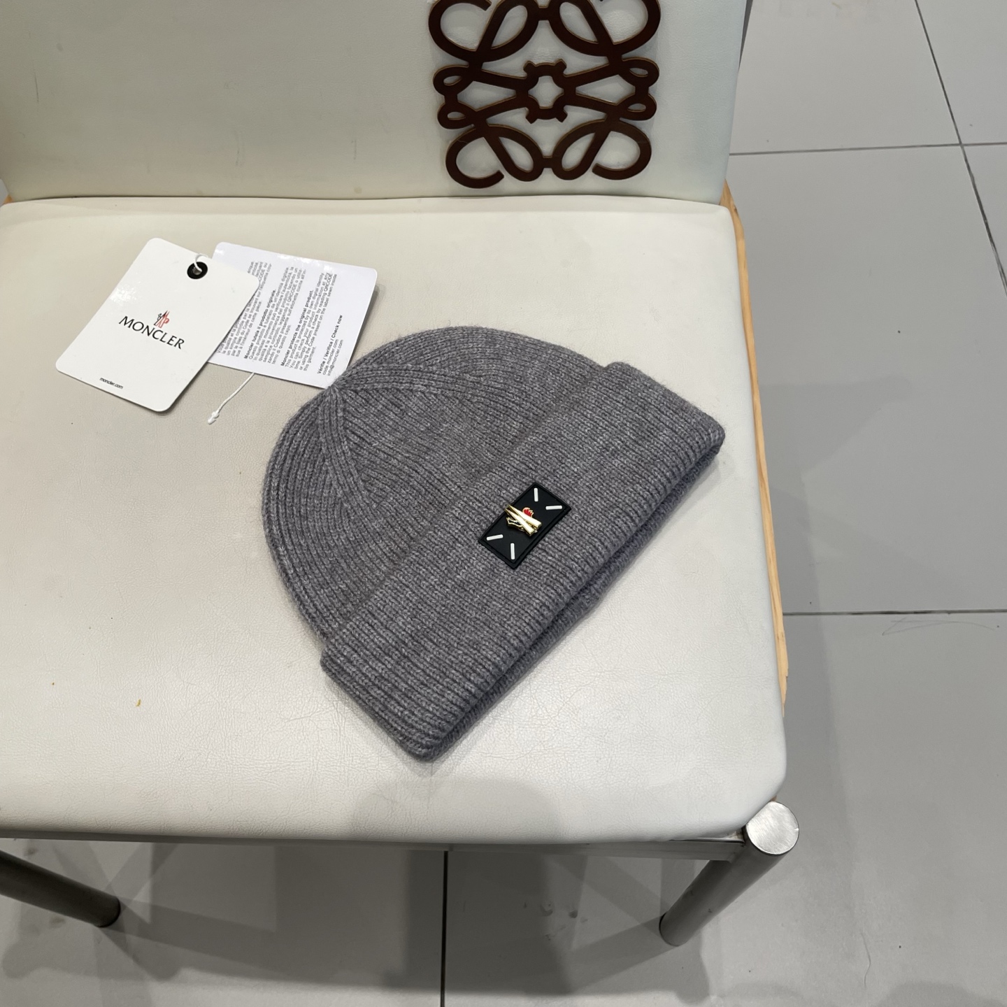  蒙口Moncler盟可睐💥官网经典针织帽，原单复刻.非常柔软亲肤，弹性很好💓有质感又非常百搭的款式~保