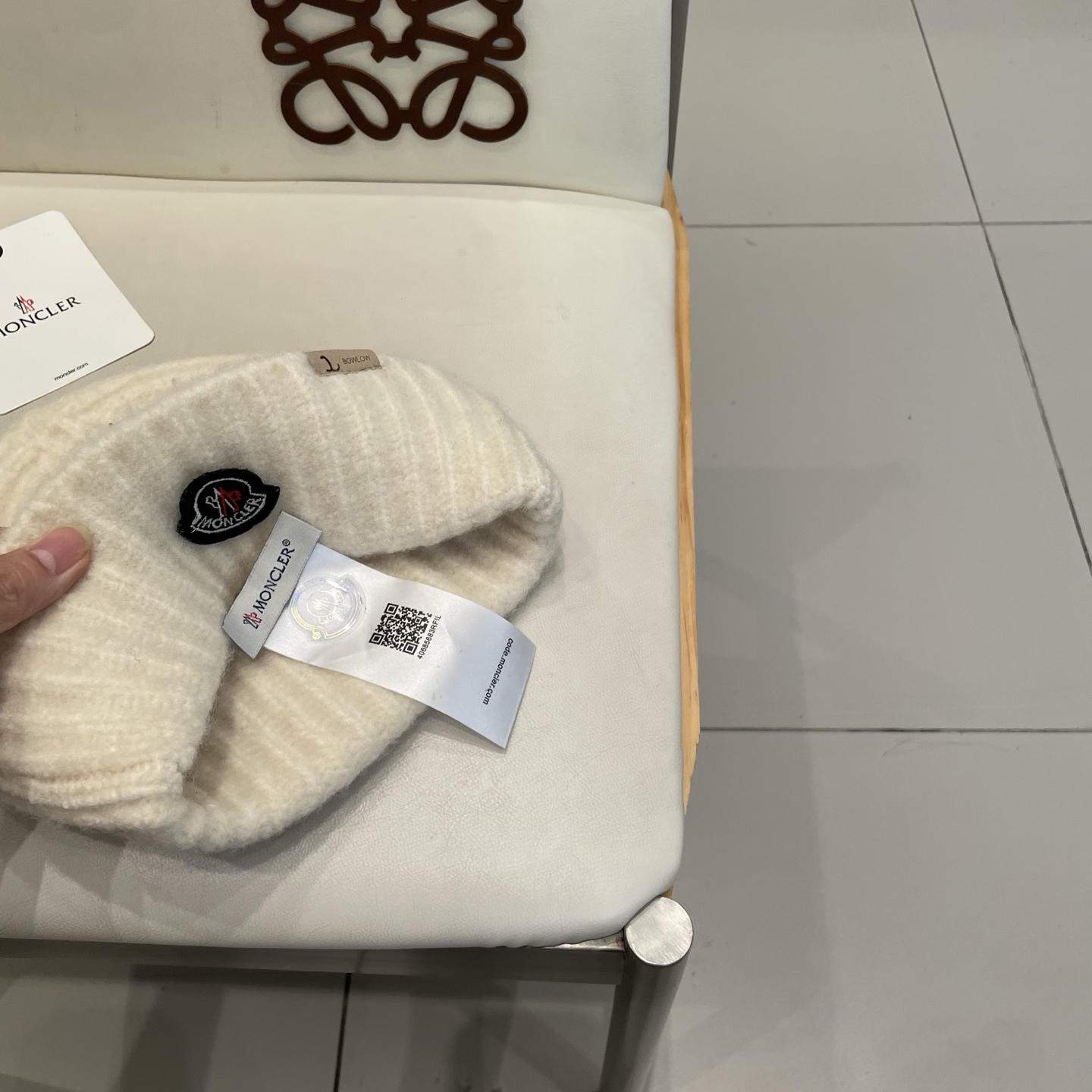   蒙口Moncler盟可睐💥新款经典针织帽，非常柔软亲肤，弹性很好💓有质感又非常百搭的款式~保暖的  