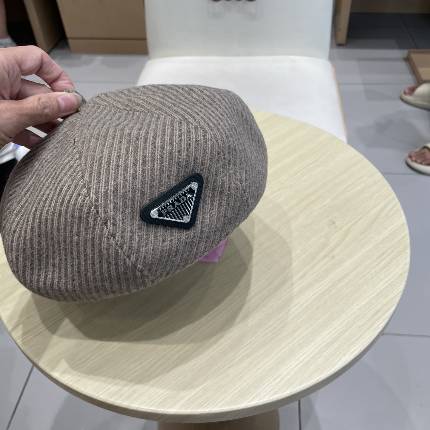 🆕rada普拉达秋冬保暖纹理显瘦减龄毛呢贝雷帽子女网红小众休闲百搭时尚画家帽