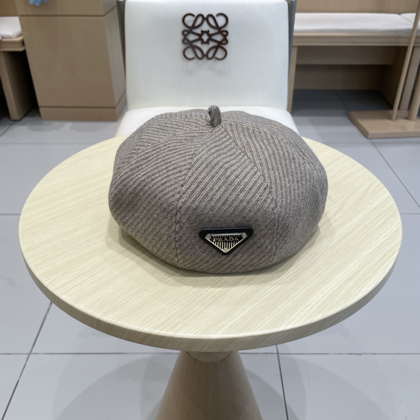 🆕rada普拉达秋冬保暖纹理显瘦减龄毛呢贝雷帽子女网红小众休闲百搭时尚画家帽