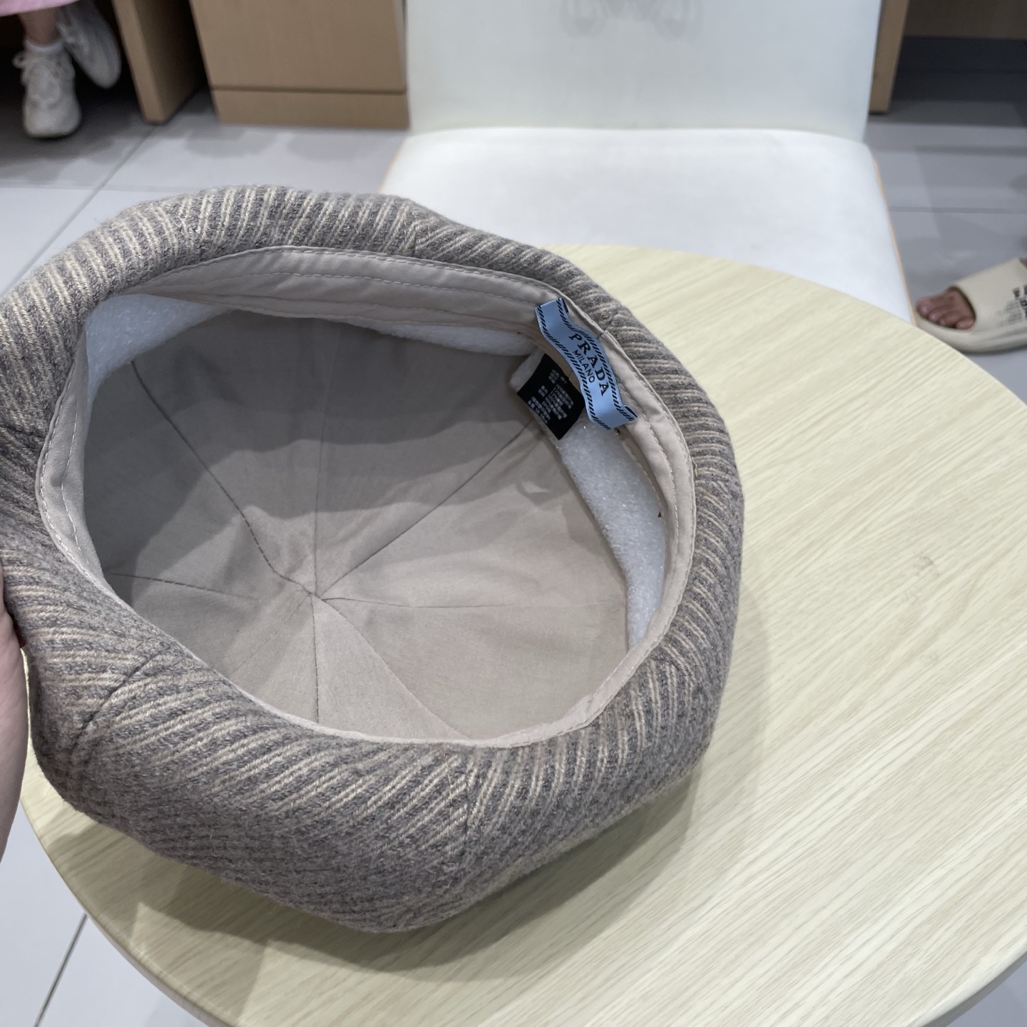 🆕rada普拉达秋冬保暖纹理显瘦减龄毛呢贝雷帽子女网红小众休闲百搭时尚画家帽