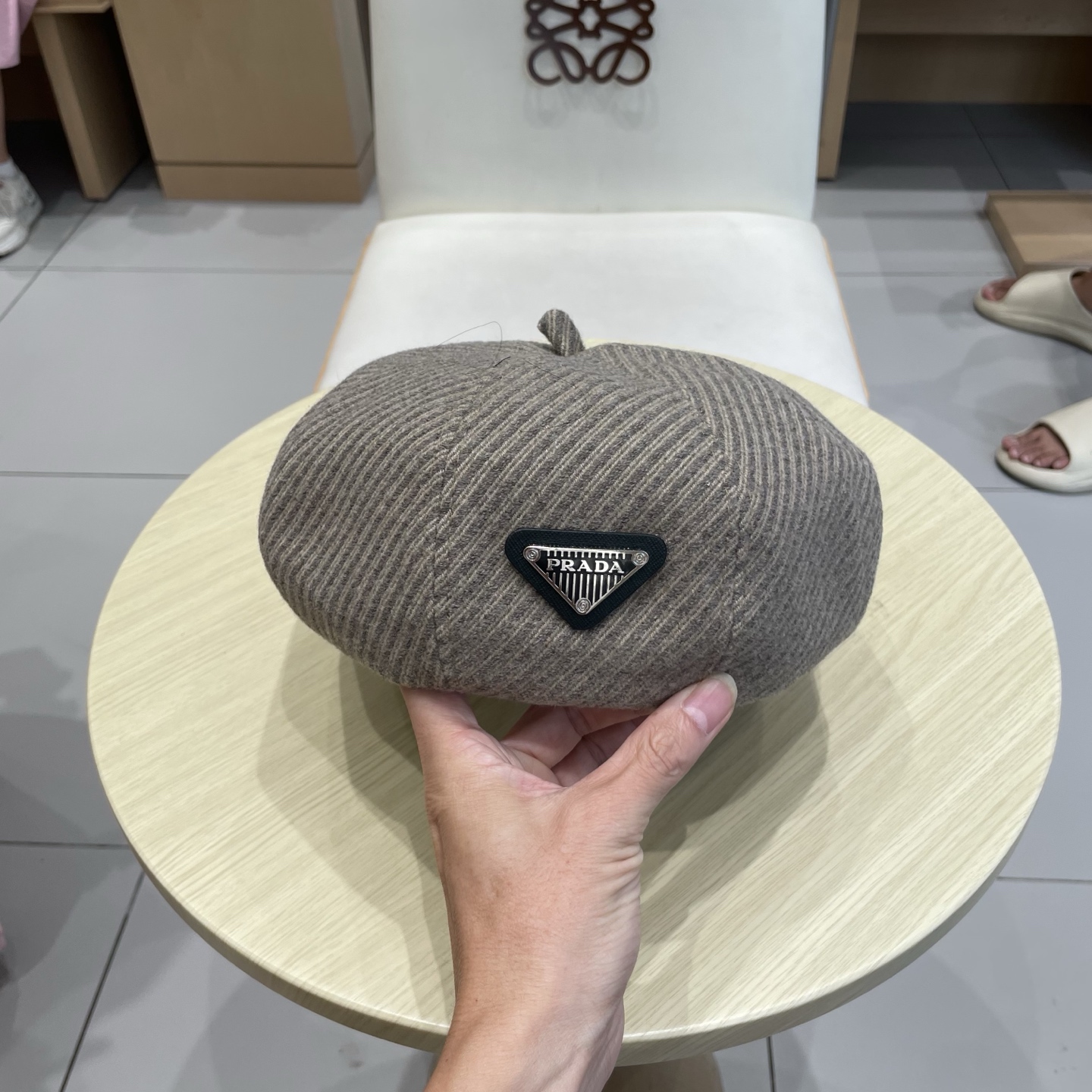 🆕rada普拉达秋冬保暖纹理显瘦减龄毛呢贝雷帽子女网红小众休闲百搭时尚画家帽