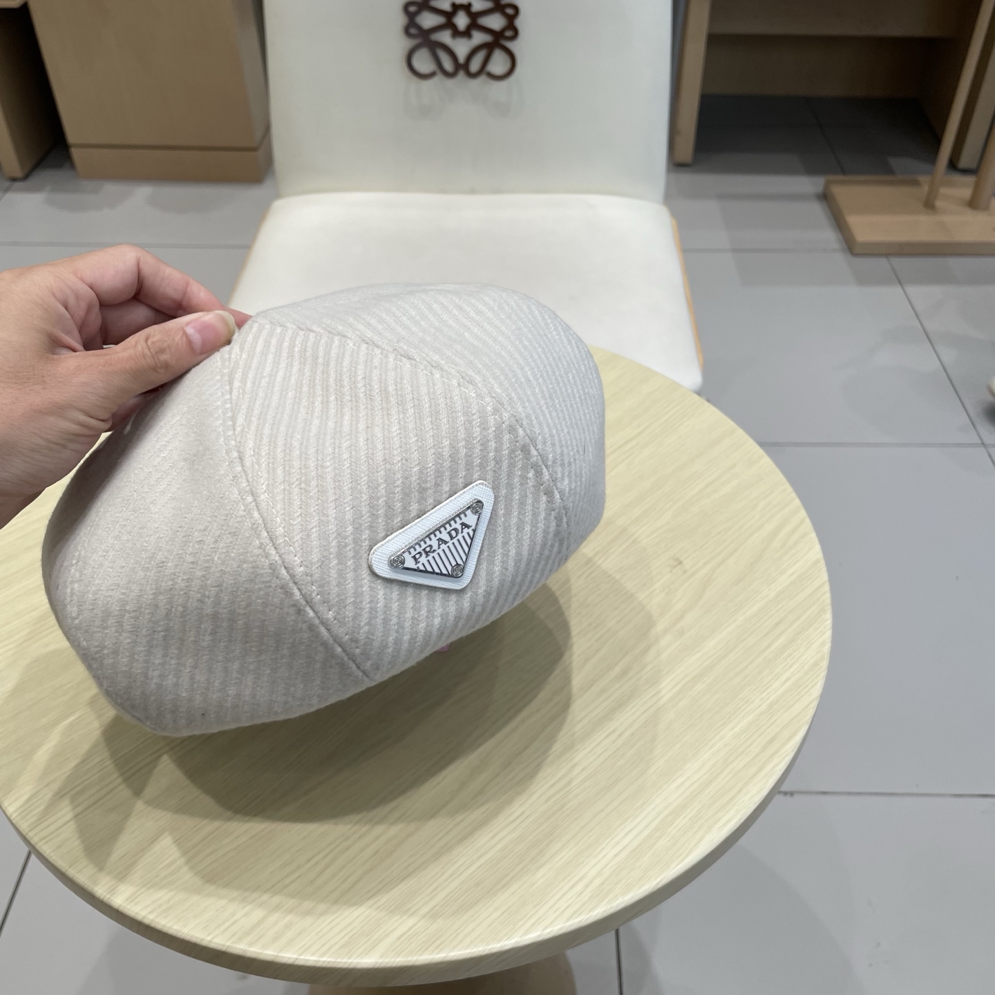 🆕rada普拉达秋冬保暖纹理显瘦减龄毛呢贝雷帽子女网红小众休闲百搭时尚画家帽