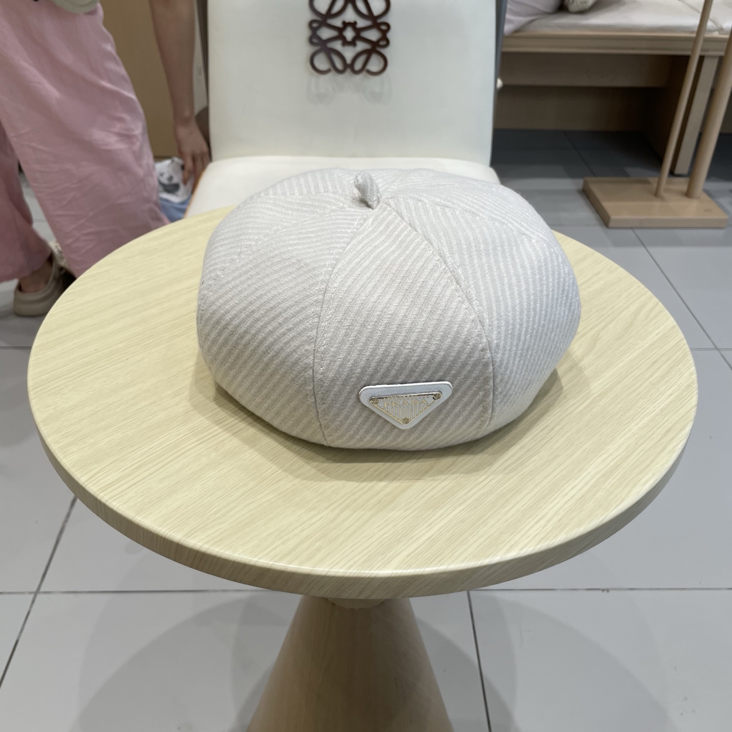 🆕rada普拉达秋冬保暖纹理显瘦减龄毛呢贝雷帽子女网红小众休闲百搭时尚画家帽