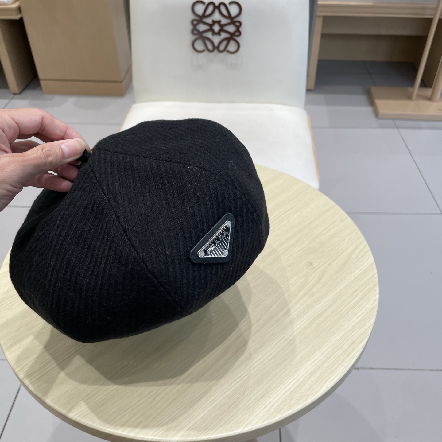 🆕rada普拉达秋冬保暖纹理显瘦减龄毛呢贝雷帽子女网红小众休闲百搭时尚画家帽