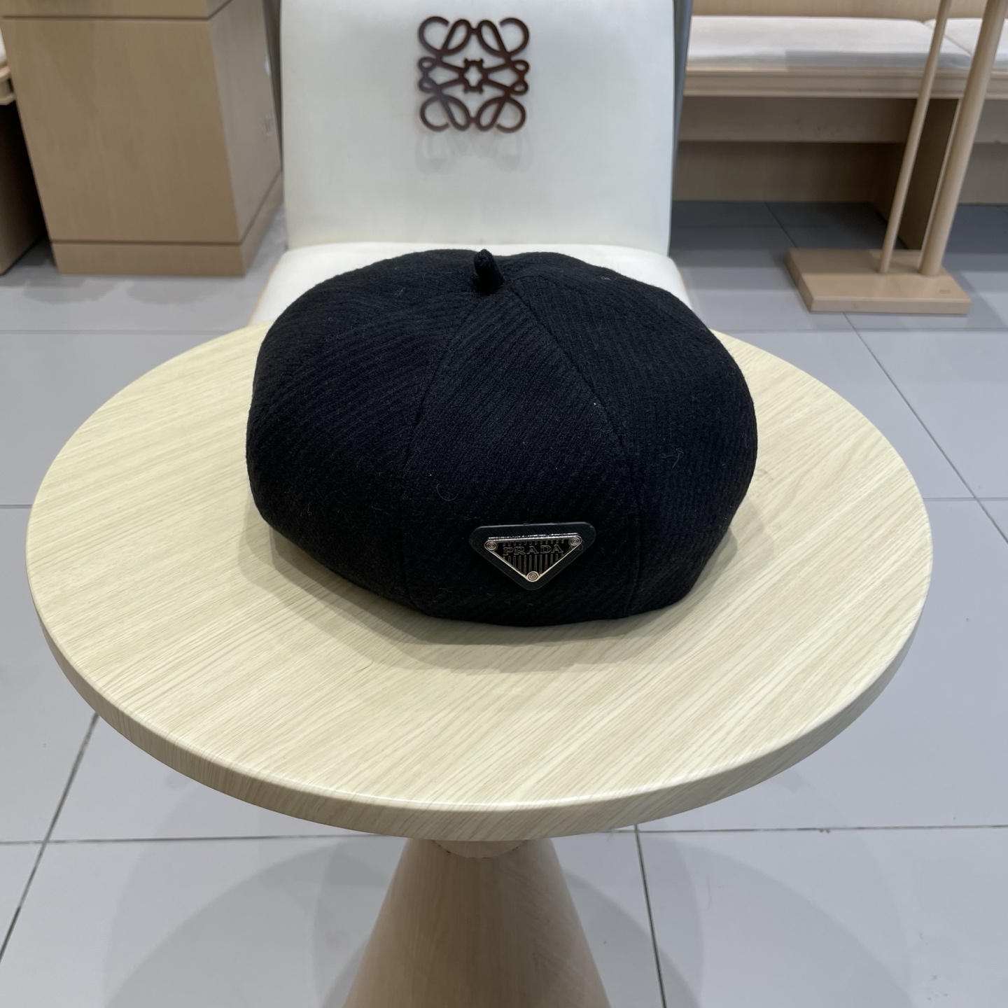 🆕rada普拉达秋冬保暖纹理显瘦减龄毛呢贝雷帽子女网红小众休闲百搭时尚画家帽