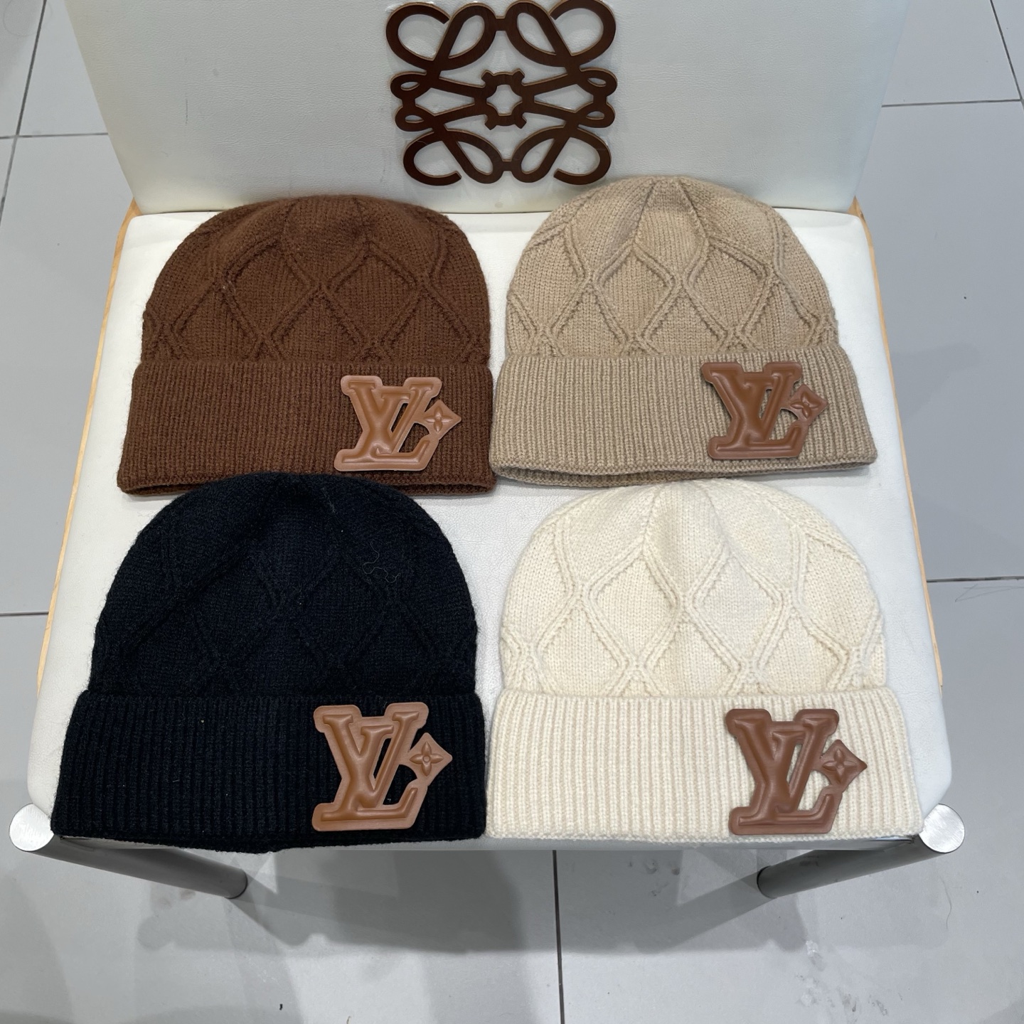  Lv路易斯新款毛线帽