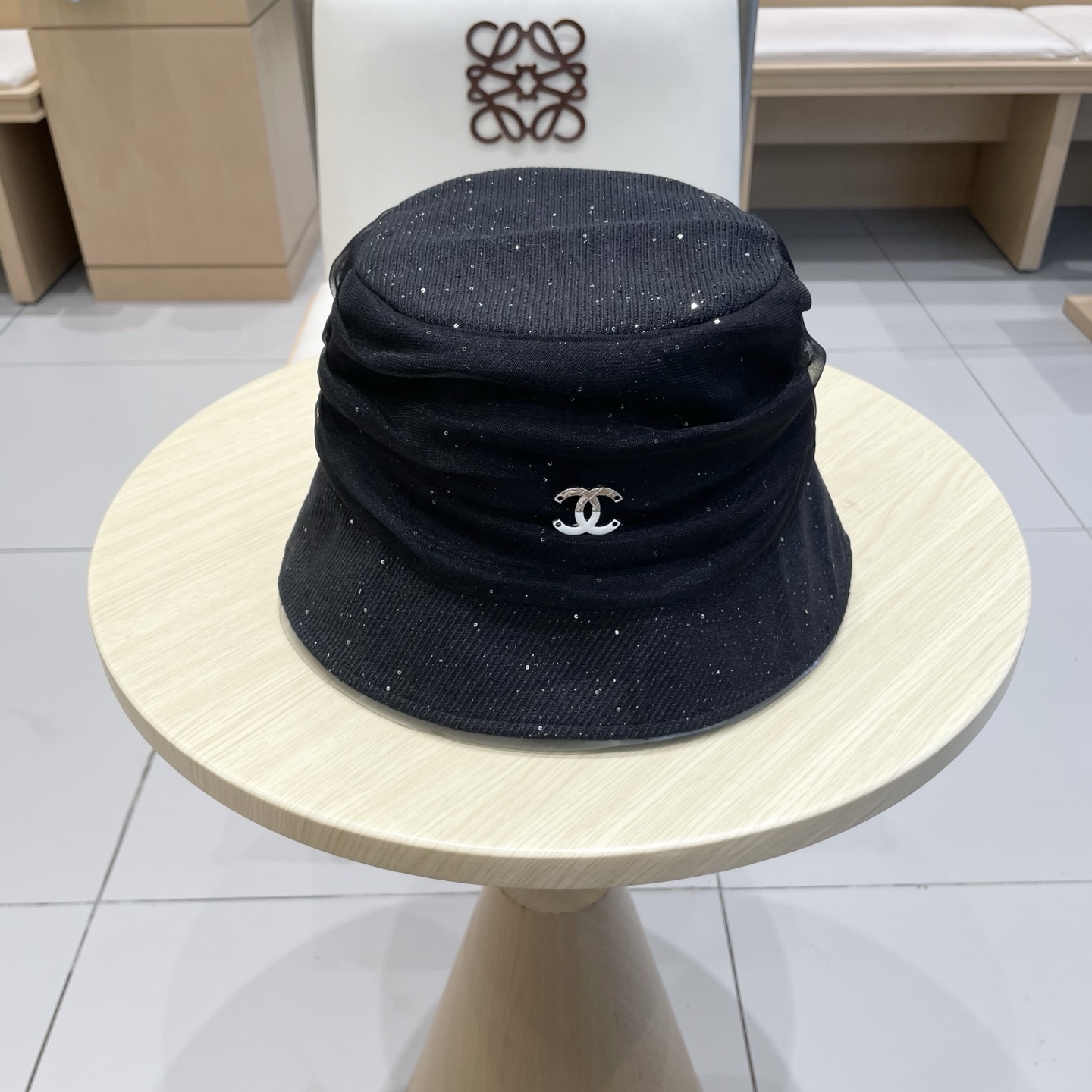 chanel香奈儿新款渔夫帽，秋冬头围57cm