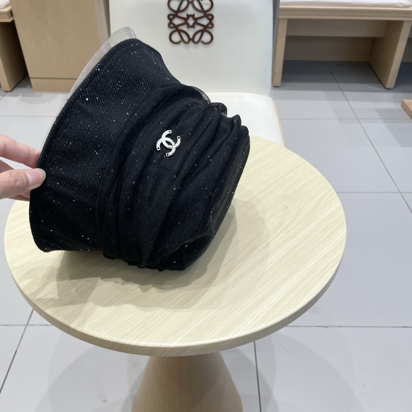 chanel香奈儿新款渔夫帽，秋冬头围57cm