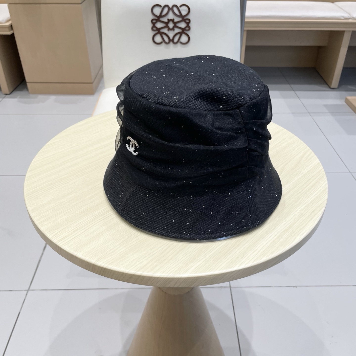 chanel香奈儿新款渔夫帽，秋冬头围57cm