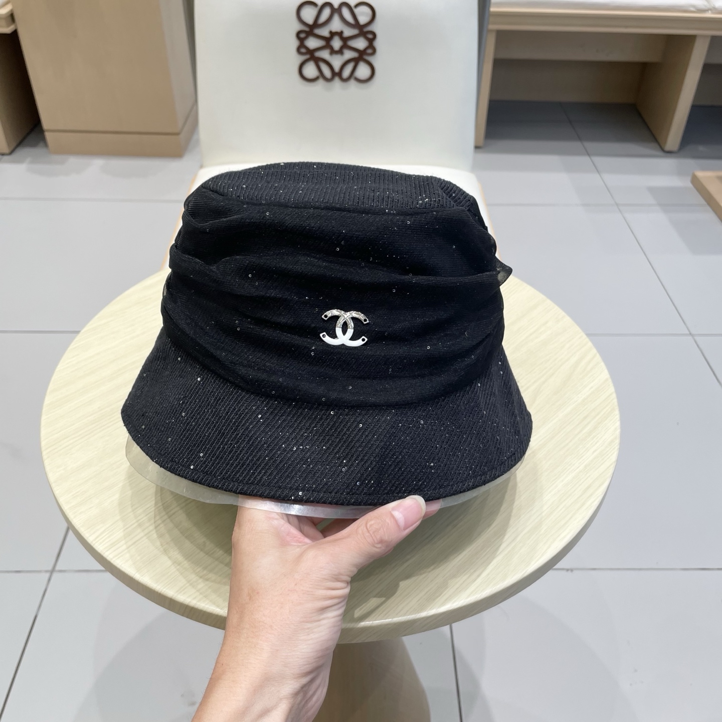 chanel香奈儿新款渔夫帽，秋冬头围57cm