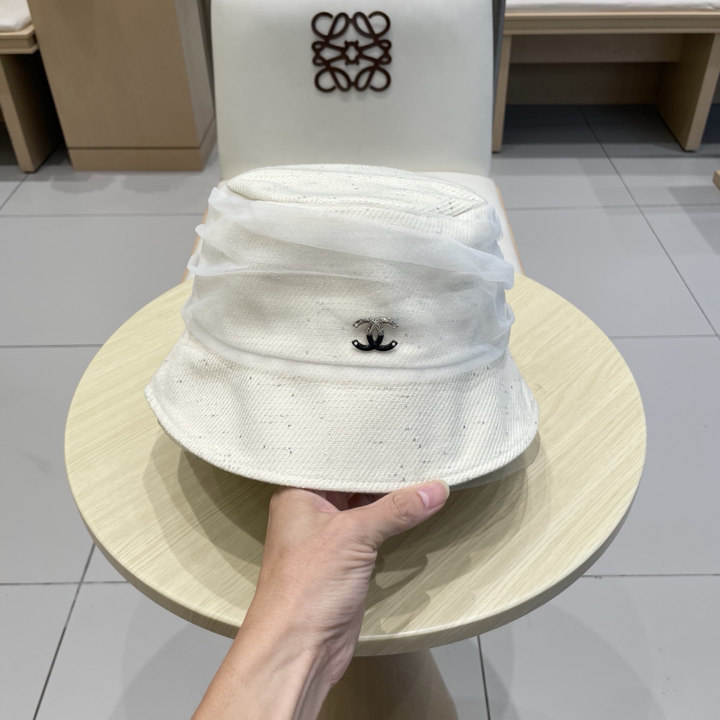 chanel香奈儿新款渔夫帽，秋冬头围57cm