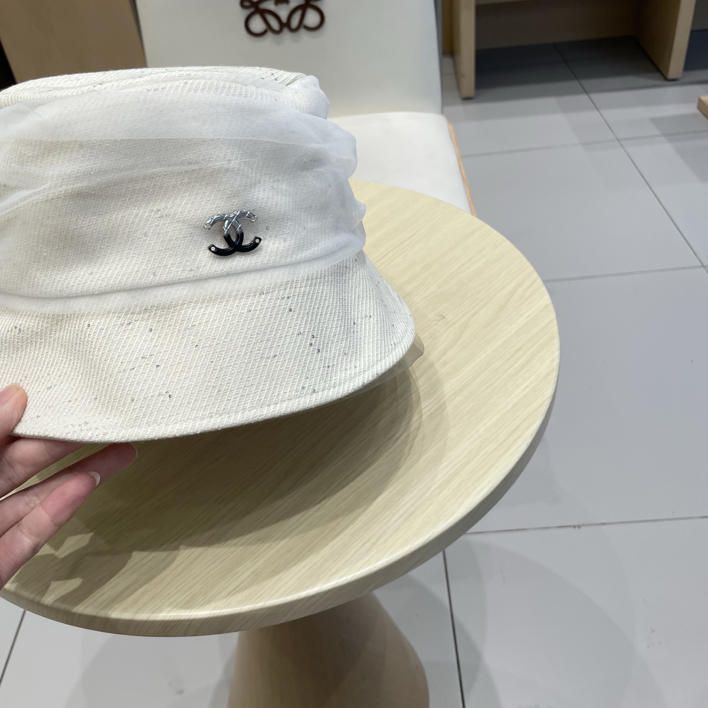 chanel香奈儿新款渔夫帽，秋冬头围57cm