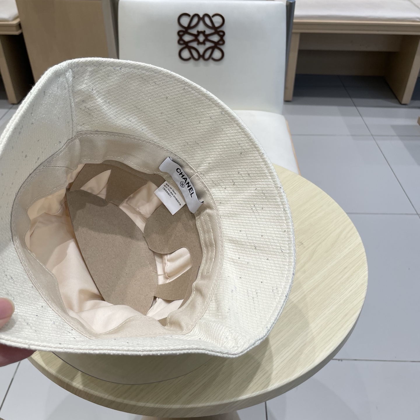 chanel香奈儿新款渔夫帽，秋冬头围57cm