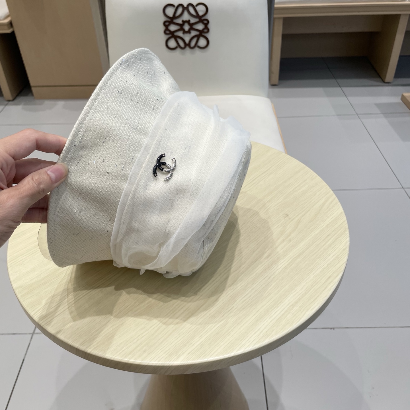 chanel香奈儿新款渔夫帽，秋冬头围57cm