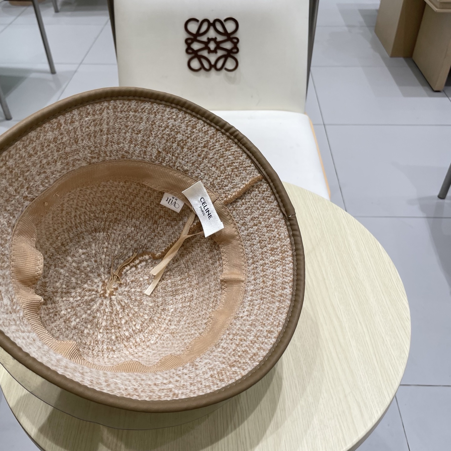  塞琳celine费尔岛风含羊毛针织渔夫帽女秋冬季韩版显脸小保暖大头围毛线帽子