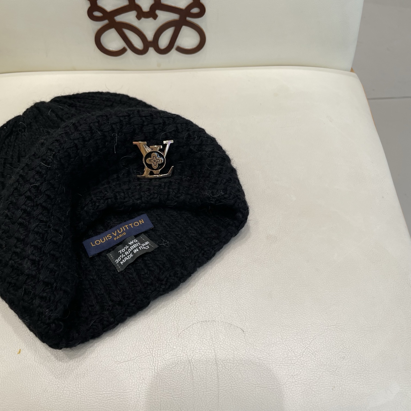  LV路易威登 秋冬新款针织羊毛帽，保暖毛线帽，70羊毛%30兔毛，跑量多色