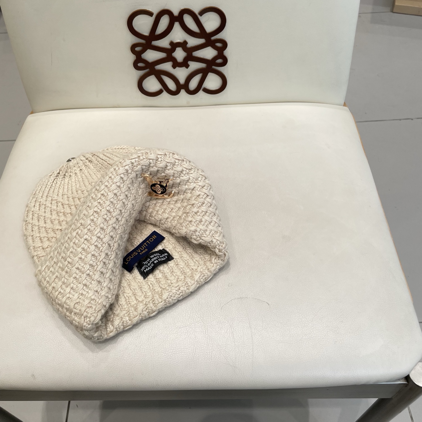  LV路易威登 秋冬新款针织羊毛帽，保暖毛线帽，70羊毛%30兔毛，跑量多色