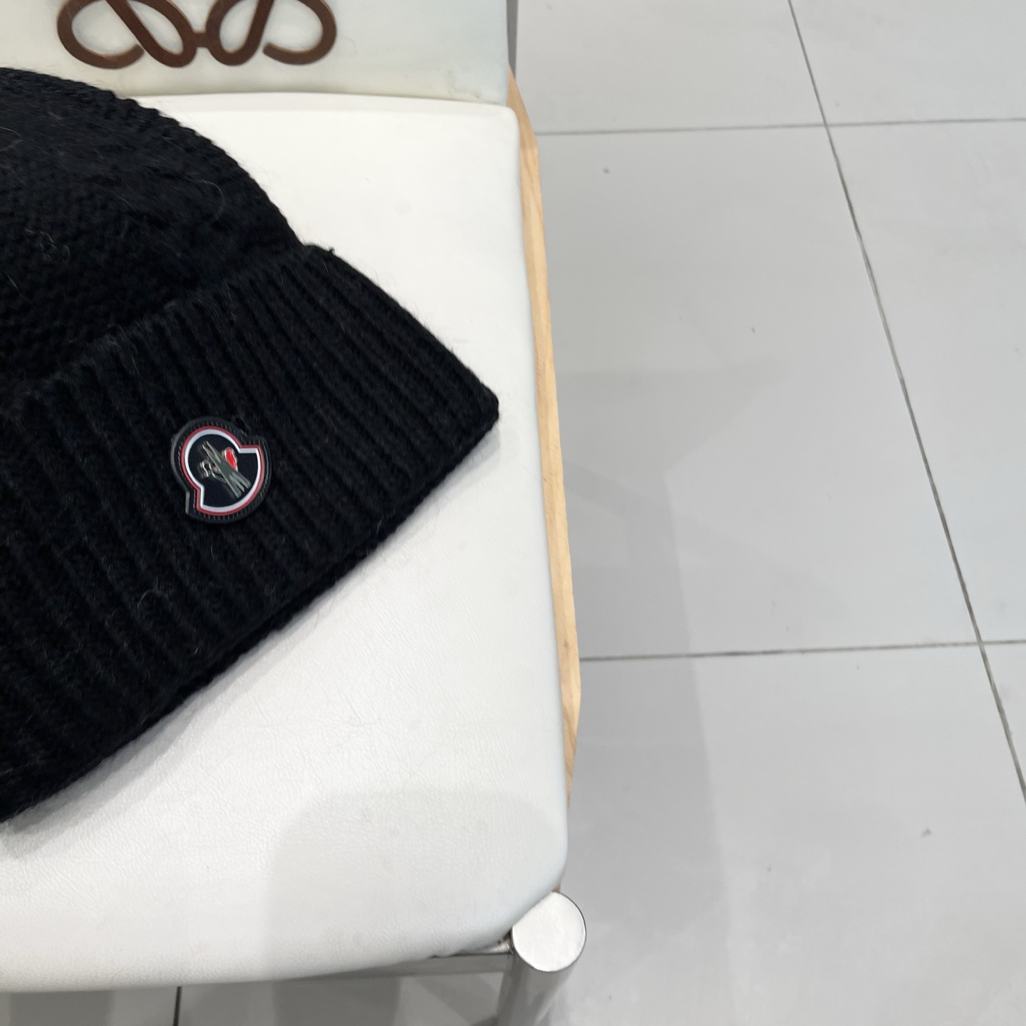  蒙口MONCLER羊毛🦙加兔毛针织帽子女士秋冬季毛球加厚款保暖护耳百搭韩毛线帽堆堆帽潮