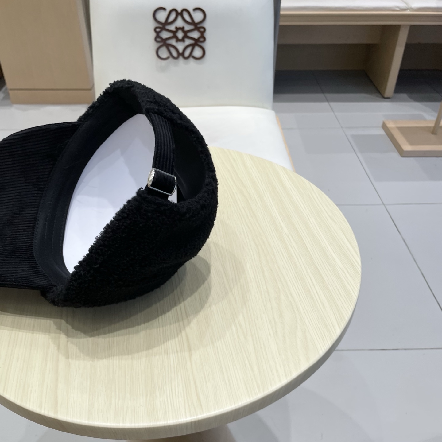  chanel香奈儿羊羔毛拼条绒帽檐棒球帽子女秋冬显脸小新款保暖鸭舌帽男