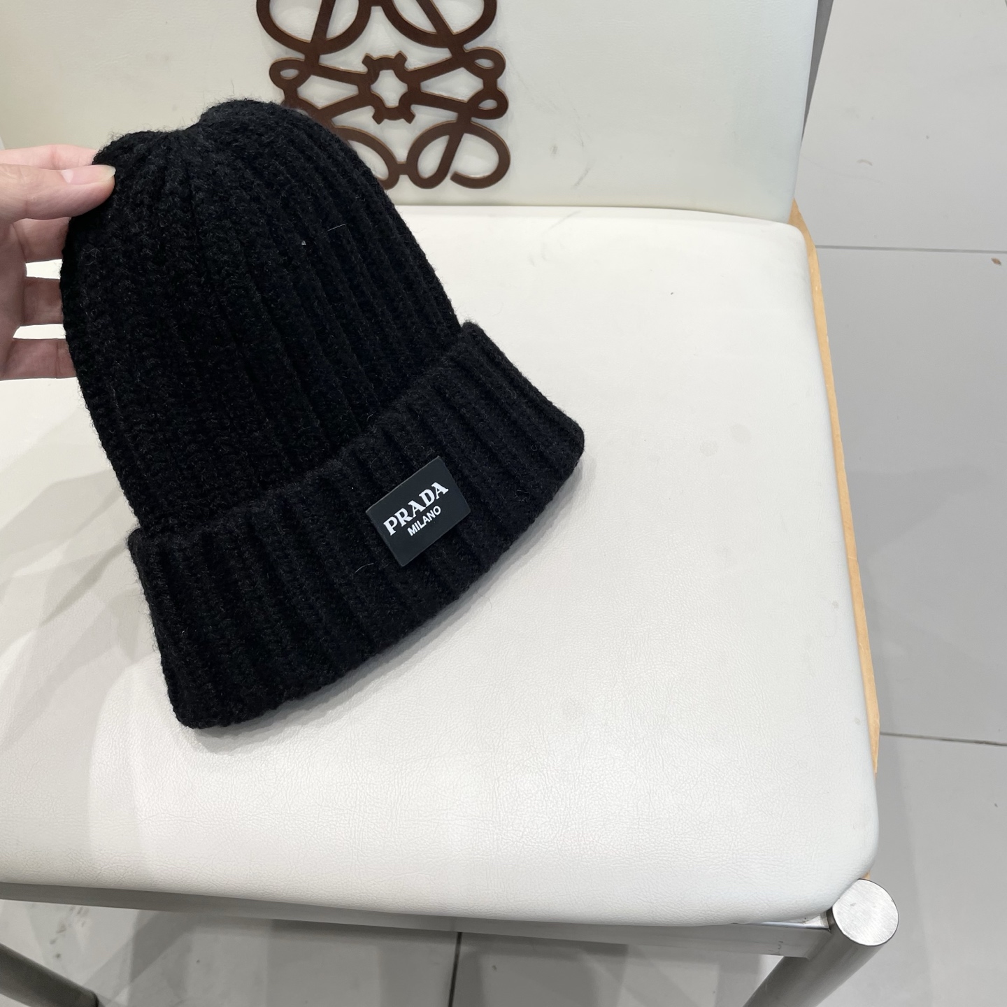 普拉达🐰秋冬毛线帽简直质感从头开始了！巨推荐大家这顶不管什么类型的衣服都好配💖休闲和甜美都能牢牢拿捏