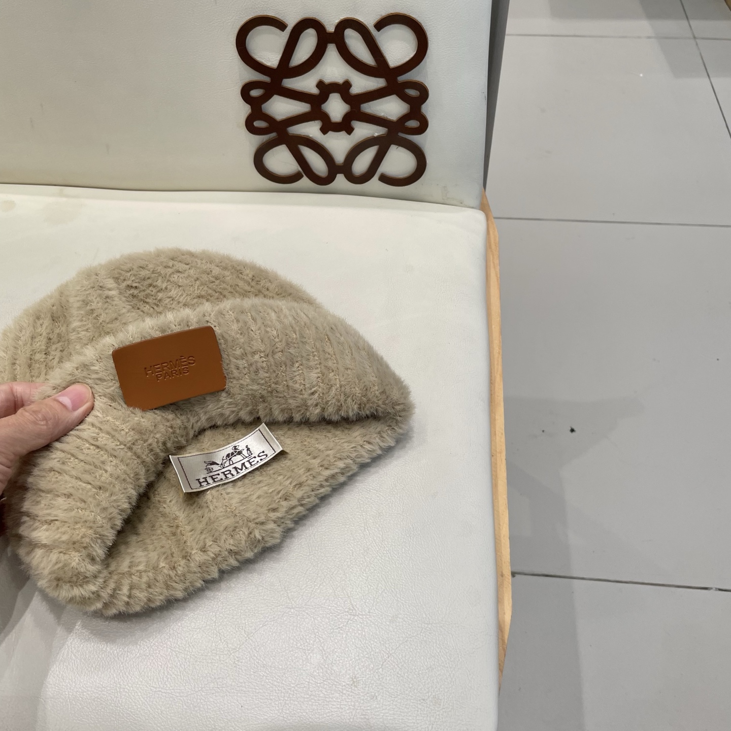 爱马仕HERMES针织毛线帽