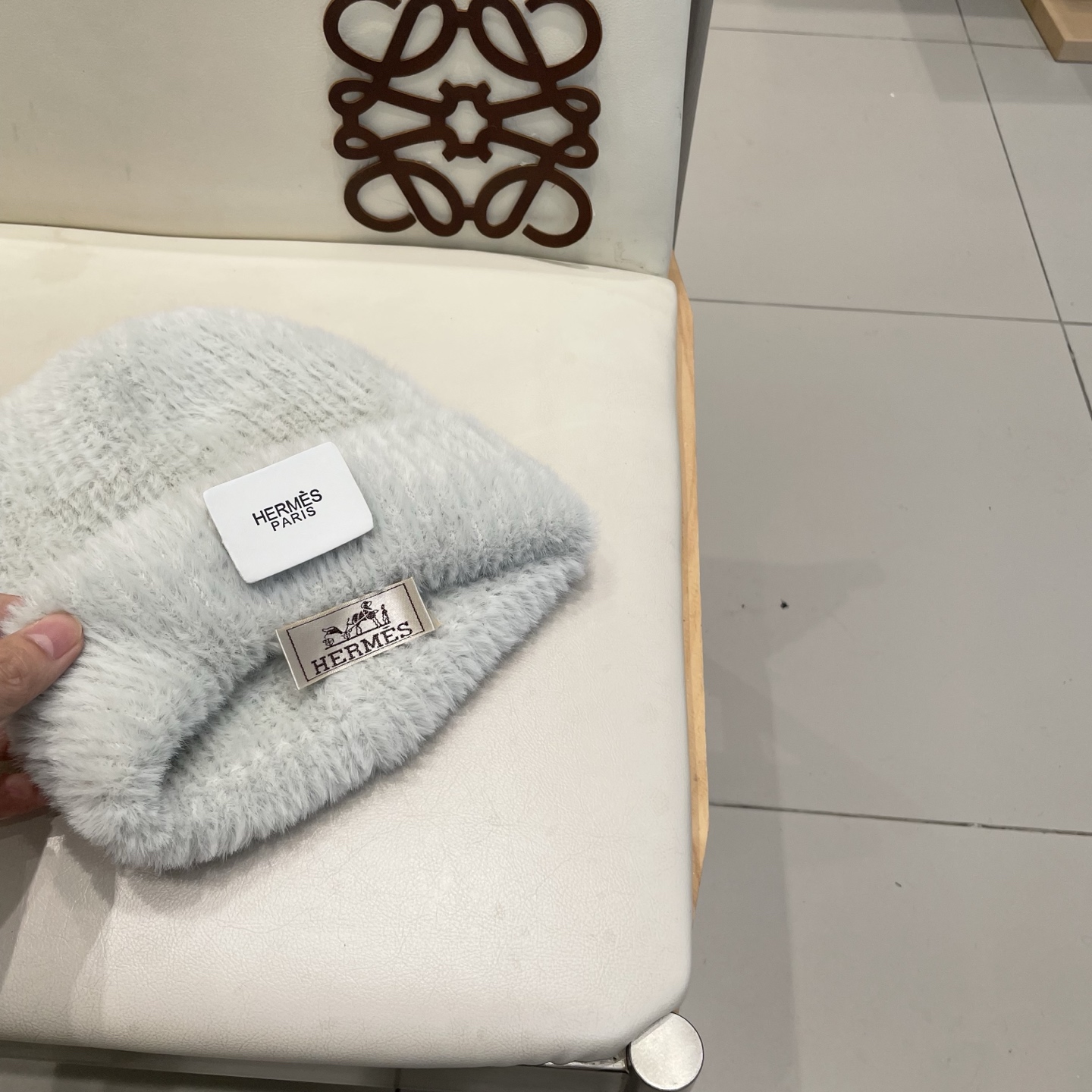 爱马仕HERMES针织毛线帽